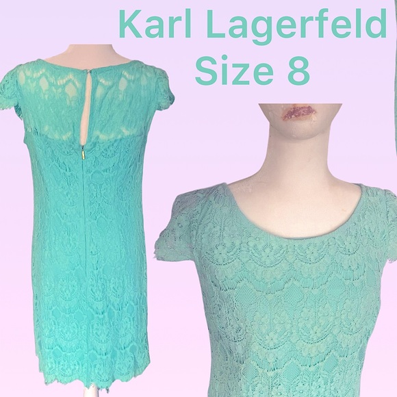 Karl Lagerfeld Mini Shift Dress - Picture 4 of 8